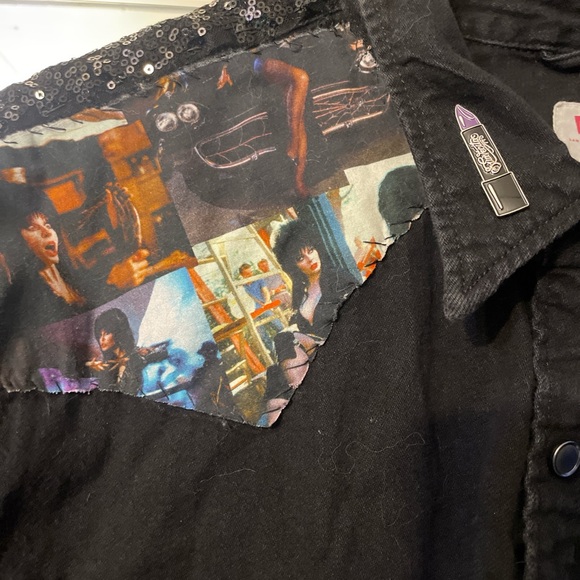 Levi’s Elvira cropped handmade shacket - Picture 3 of 6